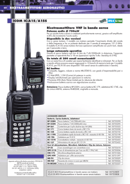 SCHEDA TECNICA