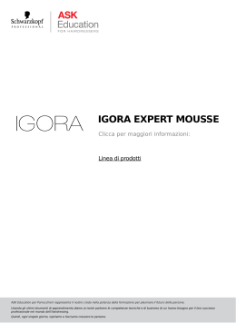 IGORA EXPERT MOUSSE - Schwarzkopf Professional