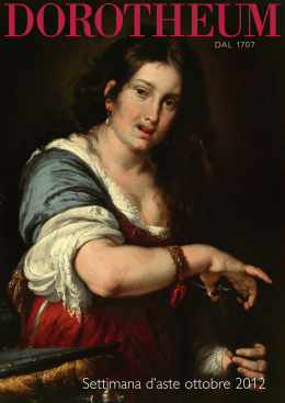 Settimana d`aste ottobre 2012