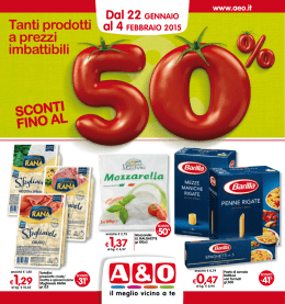 Tanti prodotti a prezzi imbattibili