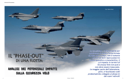 IL “PHASE-OUT” - Aeronautica Militare Italiana