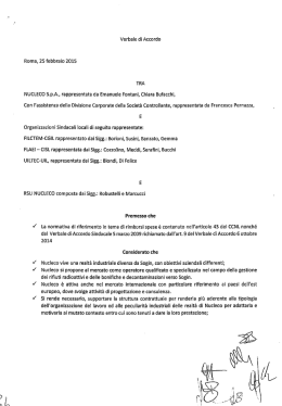 Accordo trasferte 25/02/2015