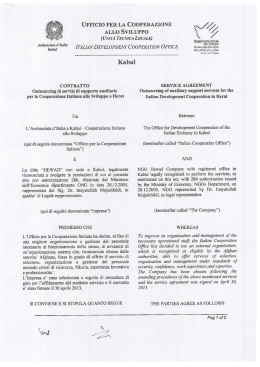 Page 1 Ambasciata d`Italia Kabul UFFICIO PER LA