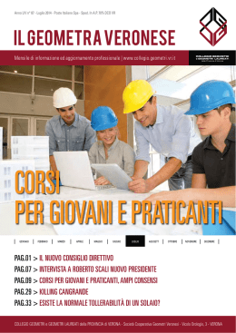 il geometra veronese n. 7-luglio 2014