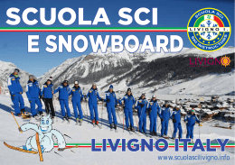 SCUOLA SCI E SNOWBOARD - Scuola sci Livigno Italy