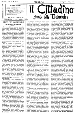 5 - Giornali Storici Cesena