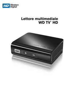 WD TV™ HD Media Player - User Manual