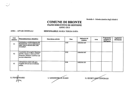 COMUNE DI BRONTE