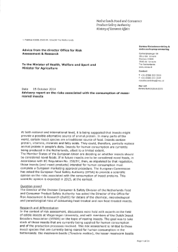 Netherlands Food and Consumer Product Safety Authority