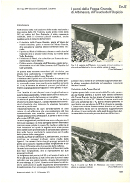 Dr. lng. SPF Giovanni Lombardi, Locarno Introduzione