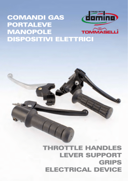 comandi gas portaleve manopole dispositivi elettrici throttle handles
