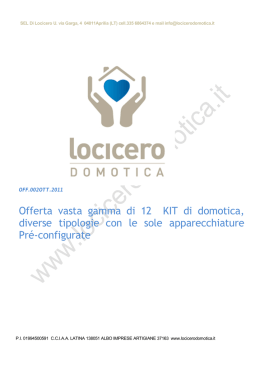 Offerta kit domotici.2011