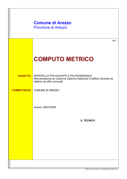 D 05 Computo metrico