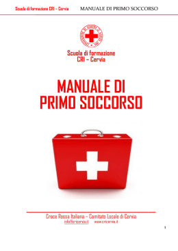 Manuale di Primo Soccorso Croce Rossa Italiana