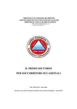 Corso di Primo Soccorso