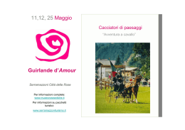 Scarica il pdf carrozza - Museo Giardino della Rosa Antica