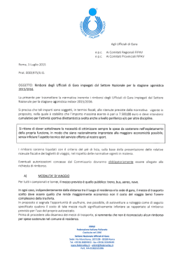 Agli Ufficiali di Gara - Federazione Italiana Pallavolo