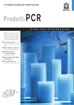 Prodotti PCR