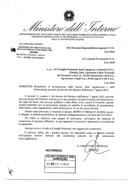 Clicca qui. - Collegio Nazionale degli Agrotecnici