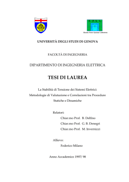 TESI DI LAUREA - Federico Milano