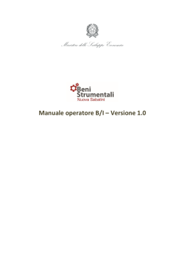 Manuale Utente ver. 1.0
