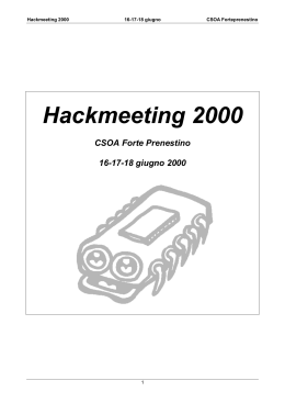 Hackmeeting 2000