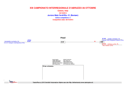 xiii campionato interregionale d`abruzzo 26 ottobre