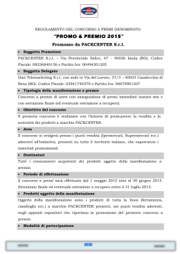 &ldquo;PROMO & PREMIO 2015&rdquo;