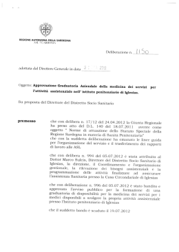 Delibera del 31 luglio 2012, N.1150 [file]