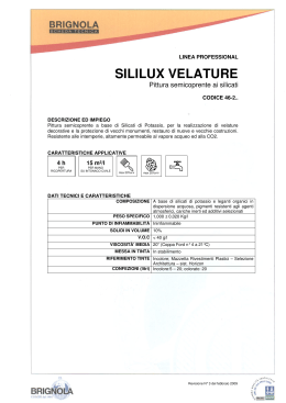 SILILUX VELATURE
