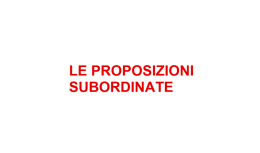 scarica il file prop. subordinate