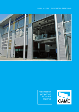 PORTONI INDUSTRIALI SEZIONALI