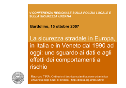 Maurizio Tira - Veneto Comunit&agrave; Sicura
