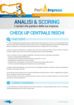 Check up Centrale rischi