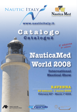 nauticaMed World 2008 - Camera di Commercio di Ravenna