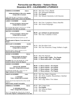 Allegato - Parrocchia