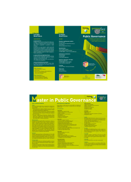 Depliant dei master  - Universit&agrave; degli Studi di Teramo