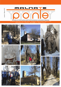 Marzo 2015 - Comune di Malnate