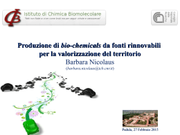 Dott.ssa Nicolaus-CNR ICB - Osservatorio per la Dieta Mediterranea