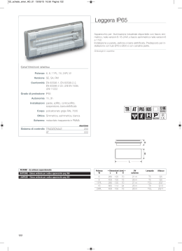 Scheda catalogo in formato PDF