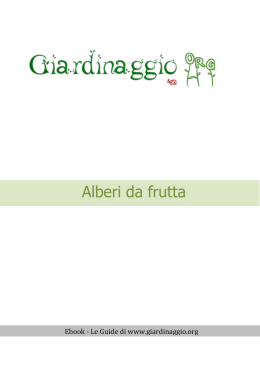 scarica subito il nostro ebook : Alberi da frutta