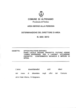 CMUII\IE DI - Comune di Alpignano