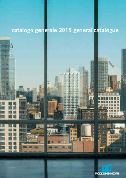 catalogo generale 2015 general catalogue