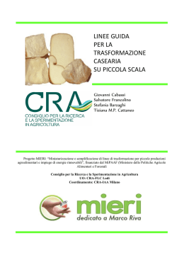 manuale Mieri_dairy - CRA