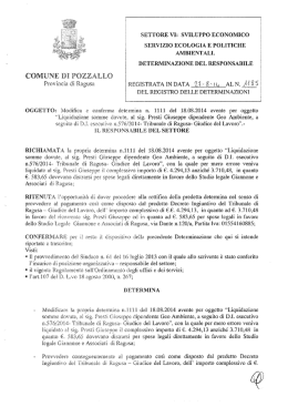 Provincia di Ragusa REGISTRATA IN DATA <2}? &raquo; 3