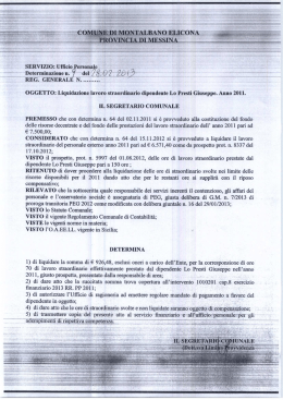 SEG-009-13 - Comune di Montalbano Elicona