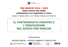 scarica la presentazione di andrea bordoni