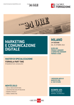 marketing e comunicazione digitale - Shopping24