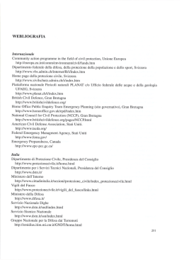 WEBLIOGRAFIA - Arpa Piemonte