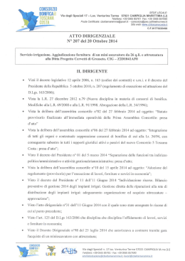 CUNSURZIU - Consorzio di Bonifica 5 Toscana Costa